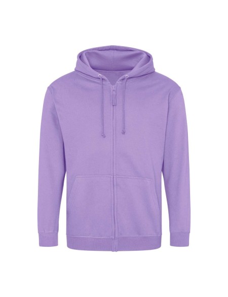 Pánská mikina na zip s kapucí ZOODIE - Digital lavender M