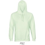 Unisex mikina s kapucí CONDOR - Creamy green XS