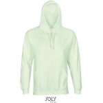 Unisex mikina s kapucí CONDOR - Creamy green 3XL