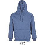 Unisex mikina s kapucí CONDOR - Blue XS