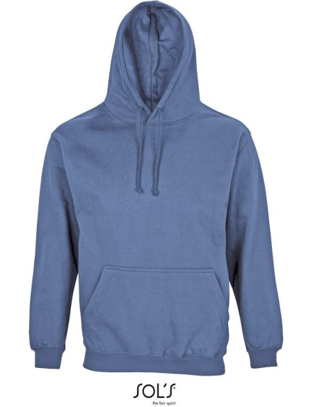 Unisex mikina s kapucí CONDOR - Blue 3XL