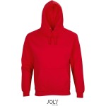 Unisex mikina s kapucí CONDOR - Bright red S
