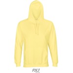 Unisex mikina s kapucí CONDOR - Light yellow M