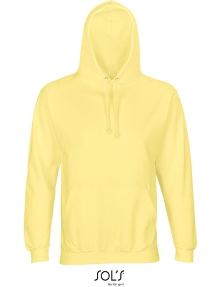 Unisex mikina s kapucí CONDOR - Light yellow L