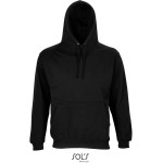 Unisex mikina s kapucí CONDOR - Black XS