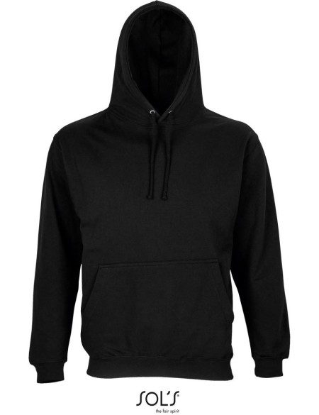 Unisex mikina s kapucí CONDOR - Black XS