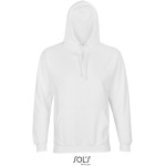 Unisex mikina s kapucí CONDOR - Bílá 5XL