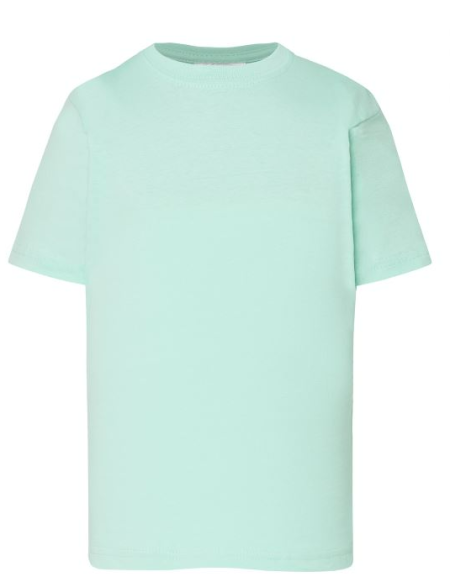 Dětské tričko s krátkým rukávem TSRK150 - Mint green 9/11 let