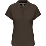 Dámská polokošile Kariban K242 - Dark khaki XXL