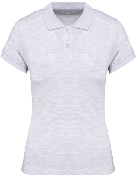 Dámská polokošile Kariban K242 - Ash heather XL