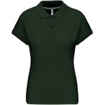 Dámská polokošile Kariban K242 - Forest green M