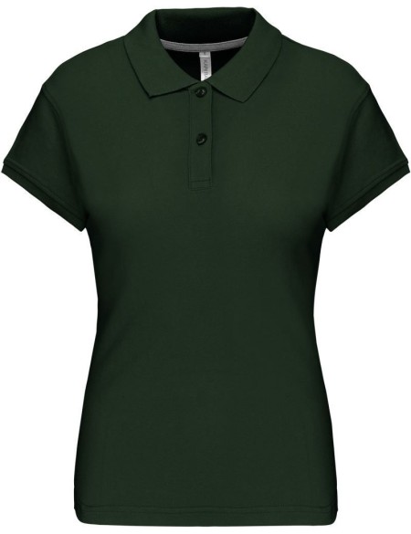 Dámská polokošile Kariban K242 - Forest green M