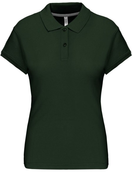 Dámská polokošile Kariban K242 - Forest green XL
