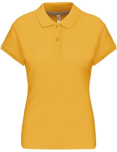 Dámská polokošile Kariban K242 - Yellow XXL