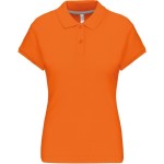 Dámská polokošile Kariban K242 - Oranžová XL