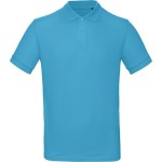 Pánská polokošile B+C Inspire Polo - Turquoise 3XL