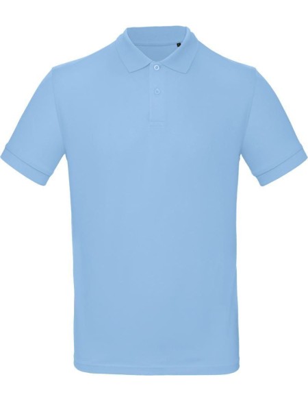 Pánská polokošile B+C Inspire Polo - Sky blue L