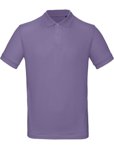 Pánská polokošile B+C Inspire Polo - Millennial lilac XXL