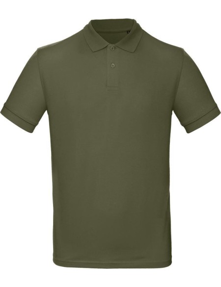 Pánská polokošile B+C Inspire Polo - Urban khaki L