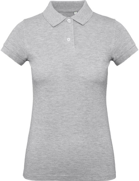 Dámská polokošile B+C Inspire Polo - Heather grey S