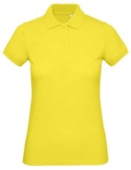 Dámská polokošile B+C Inspire Polo - Solar yellow XS