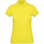 Dámská polokošile B+C Inspire Polo - Solar yellow L