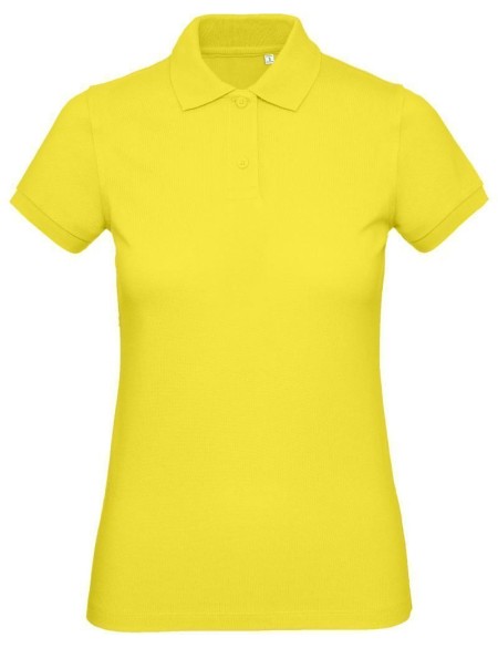 Dámská polokošile B+C Inspire Polo - Solar yellow L