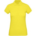 Dámská polokošile B+C Inspire Polo - Solar yellow XXL
