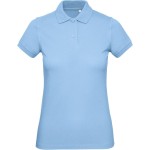 Dámská polokošile B+C Inspire Polo - Sky blue L