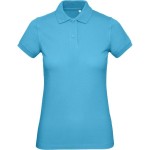 Dámská polokošile B+C Inspire Polo - Turquoise L