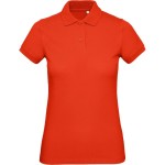 Dámská polokošile B+C Inspire Polo - Fire red XS