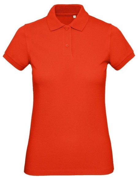 Dámská polokošile B+C Inspire Polo - Fire red L