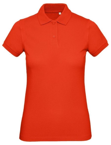 Dámská polokošile B+C Inspire Polo - Fire red XXL