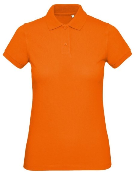 Dámská polokošile B+C Inspire Polo - Oranžová M