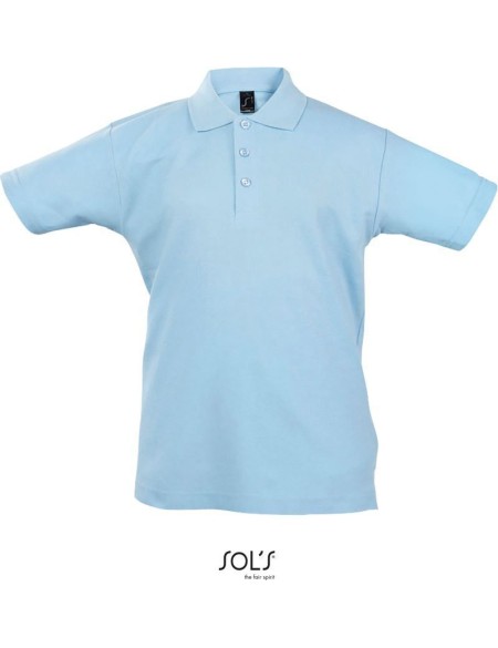 Dětská polokošile Summer Kids II - Sky blue 10 let