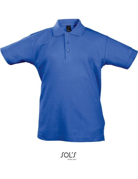 Dětská polokošile Summer Kids II - Royal blue 4 roky