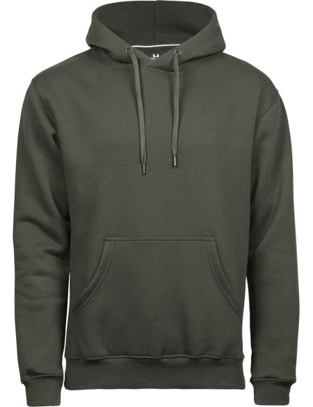 Pánská mikina s kapucí TeeJays 5430 - Deep green XXL