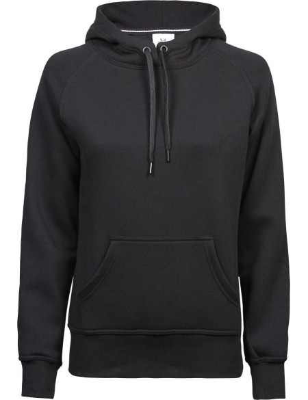 Dámská mikina s kapucí TeeJays 5431 - Black L