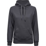 Dámská mikina s kapucí TeeJays 5431 - Dark grey S