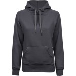 Dámská mikina s kapucí TeeJays 5431 - Dark grey XL