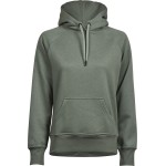 Dámská mikina s kapucí TeeJays 5431 - Leaf green XXL