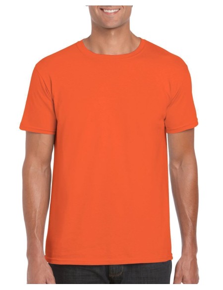 Pánské tričko Gildan GI64000 - Orange 4XL