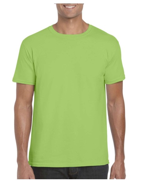 Pánské tričko Gildan GI64000 - Lime green M